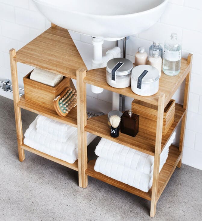 IKEA storage - bathroom