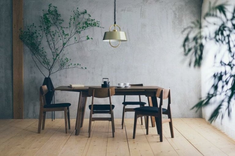 Interior design trends 2016 minimal Japanese dining room