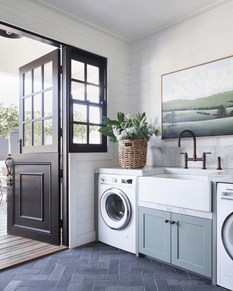 12 Stylish but Cheap Laundry Room Design Ideas