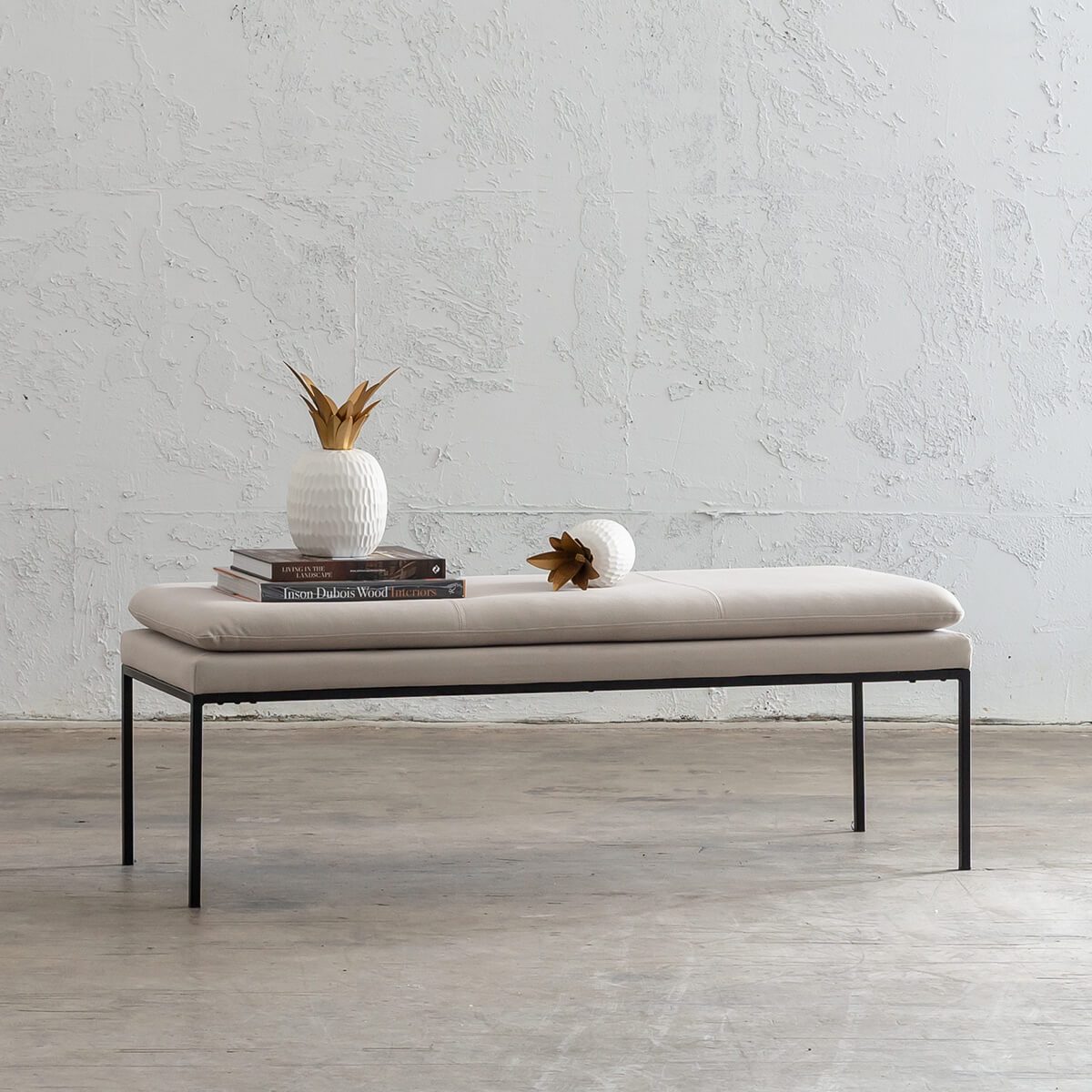 Seville Morderna upholstered bench seat living by design