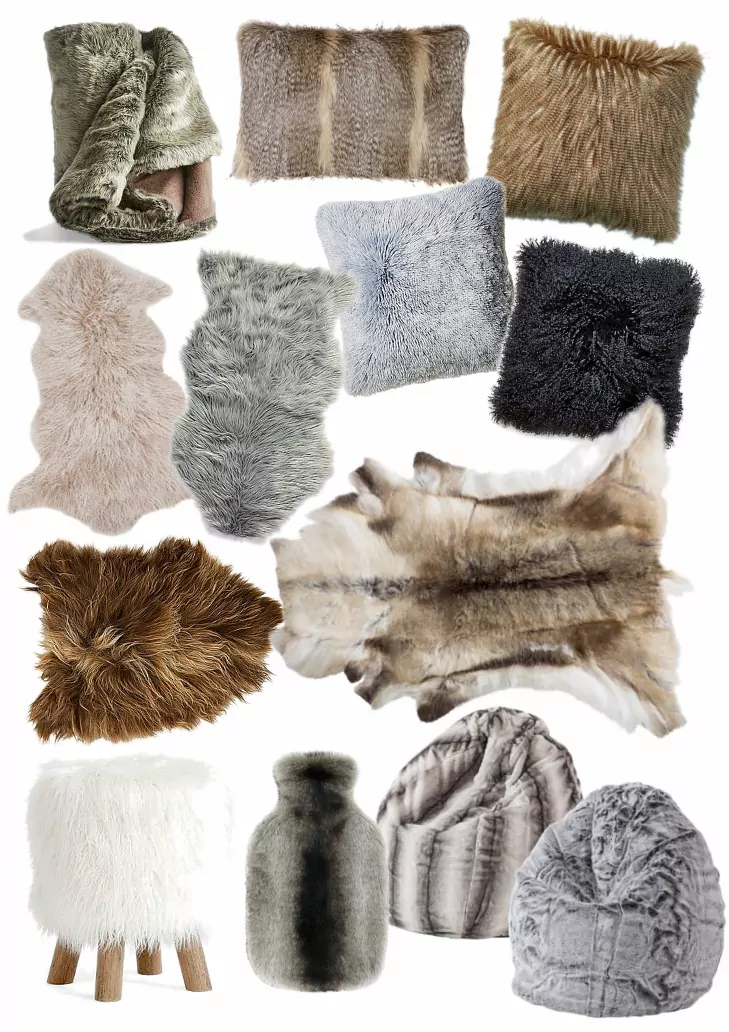 Best Places to Find Faux Fur Throws & Cushions