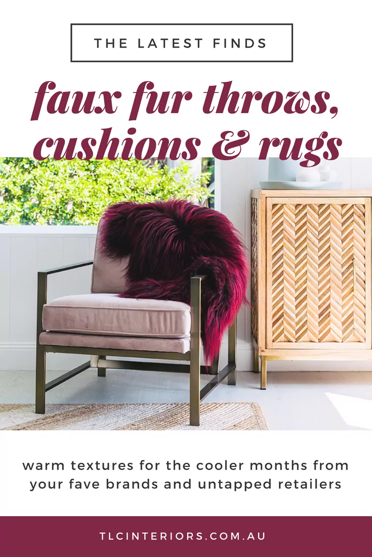 Best Places to Find Faux Fur Throws & Cushions