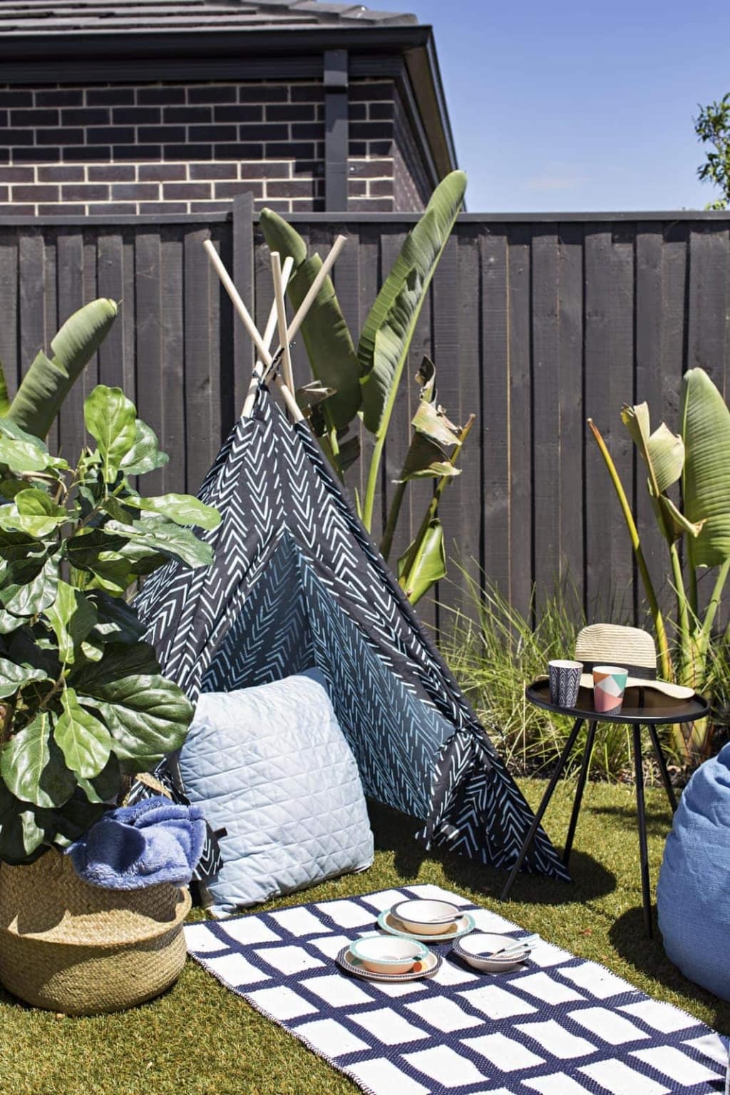 Backyard Makeover with Kmart Outdoor Furniture