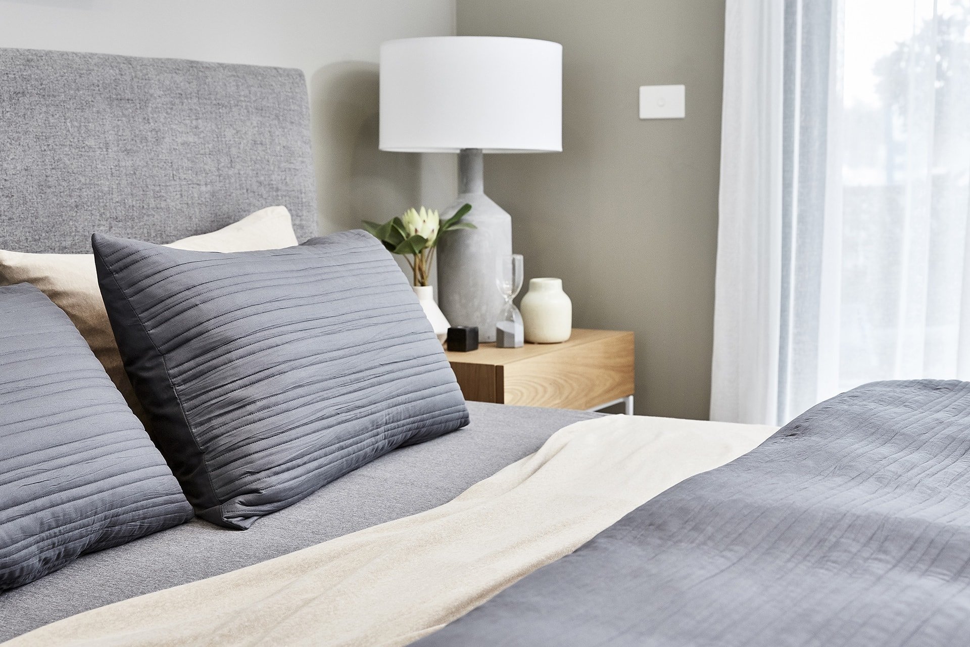 different types of pillows from lorraine lea grey pillow cover