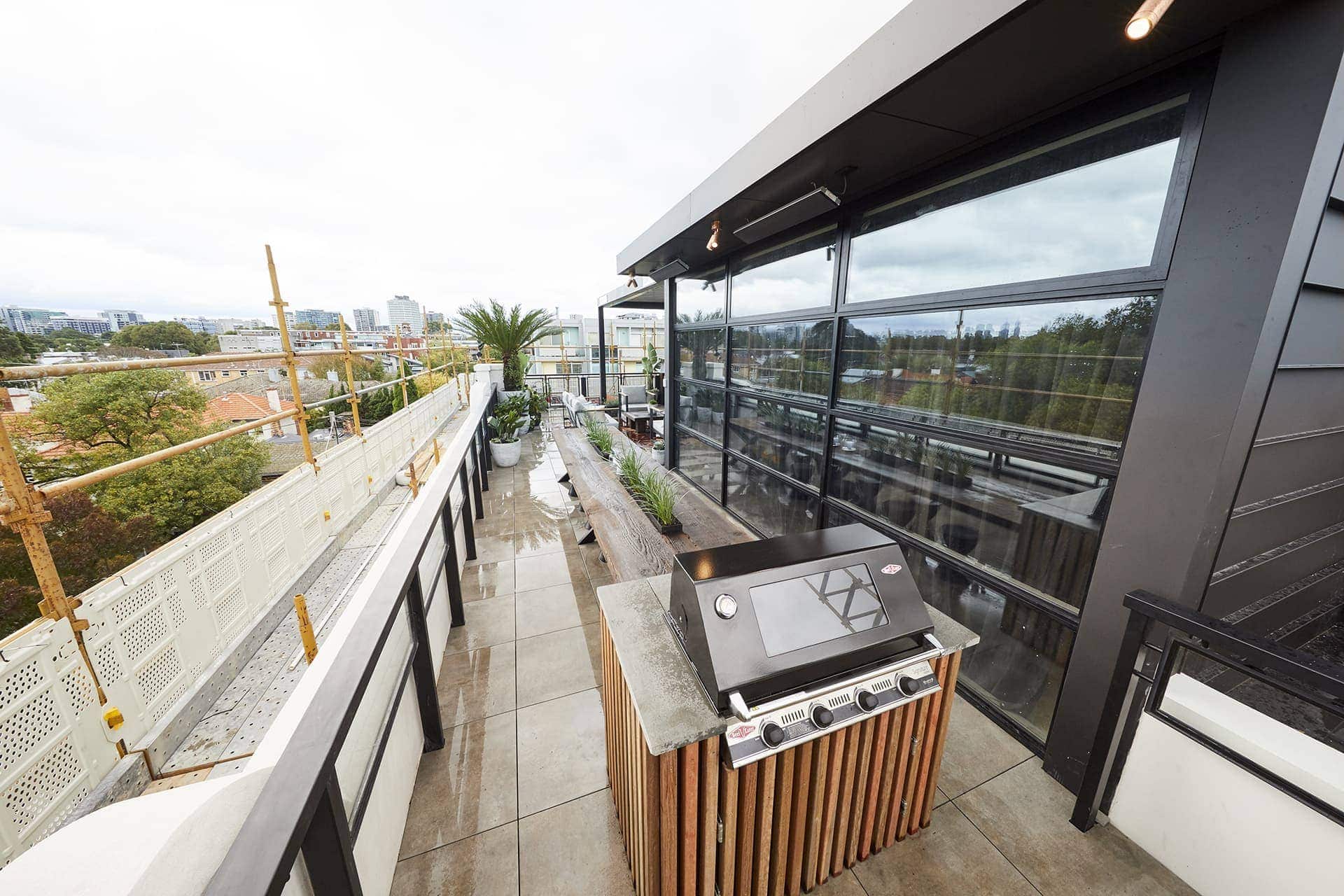 the block 2018 terraces bianca and carla bbq zone
