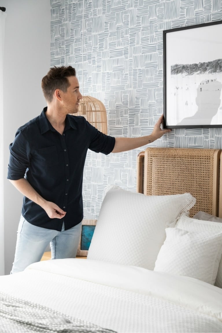 chris carroll tlc interior designers melbourne bedroom styling