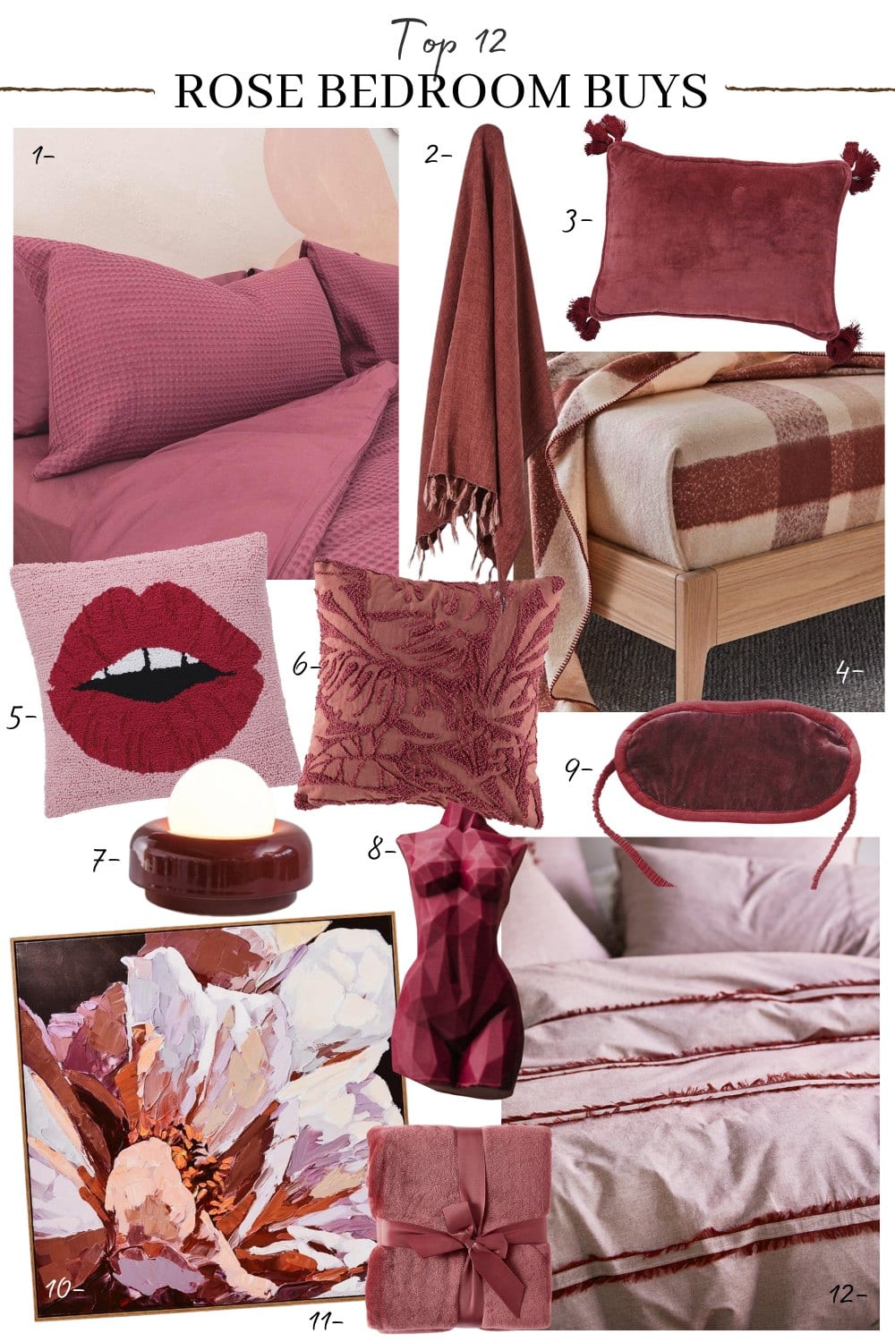 burgundy rose quilt cover set cushions bedding autumn winter