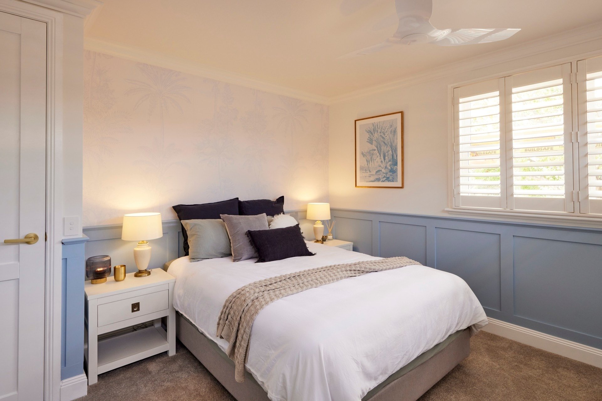 the block 2021 Kirsty and Jesse guest bedroom
