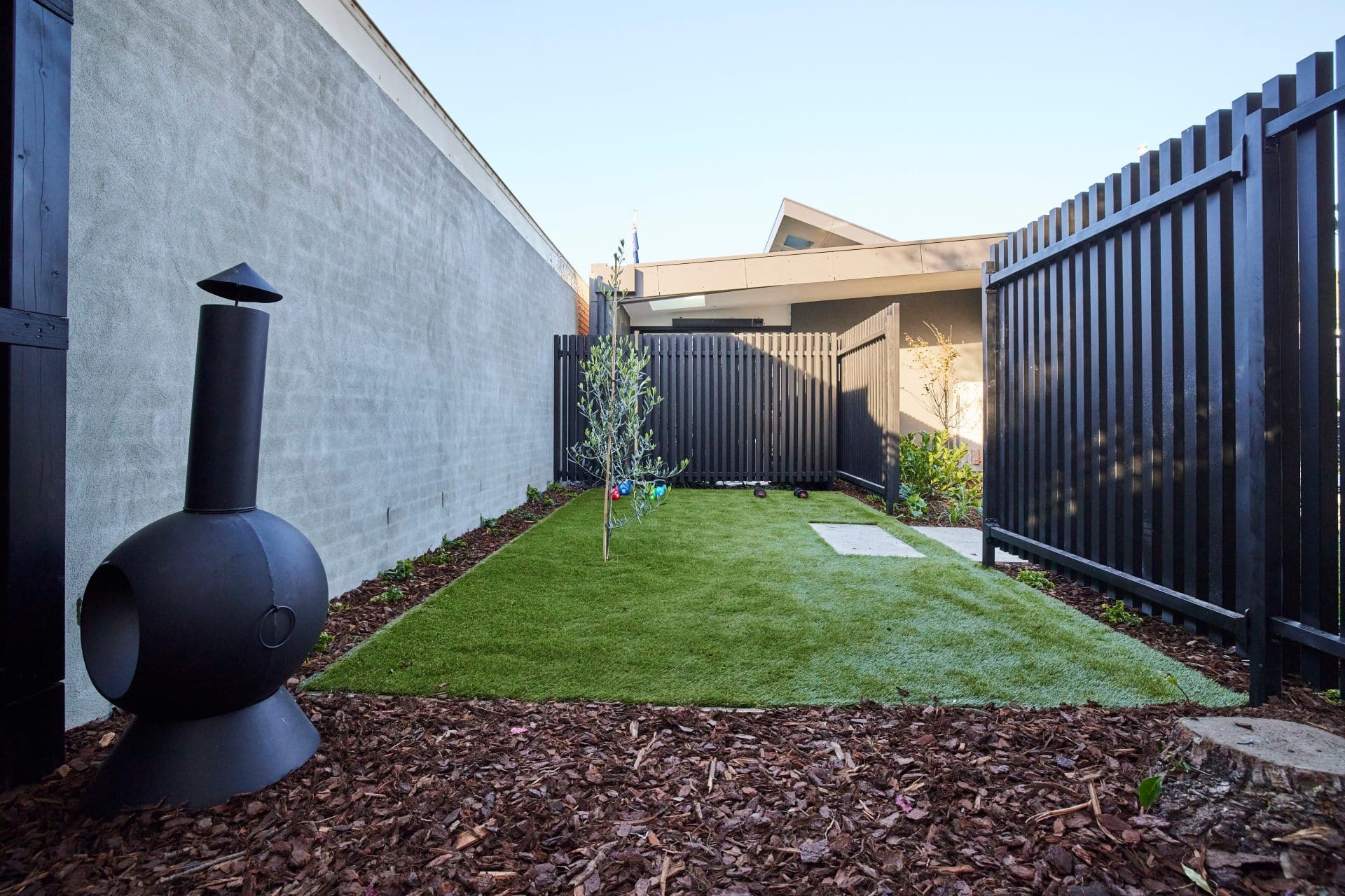 the block 2021 josh and luke front yard play area