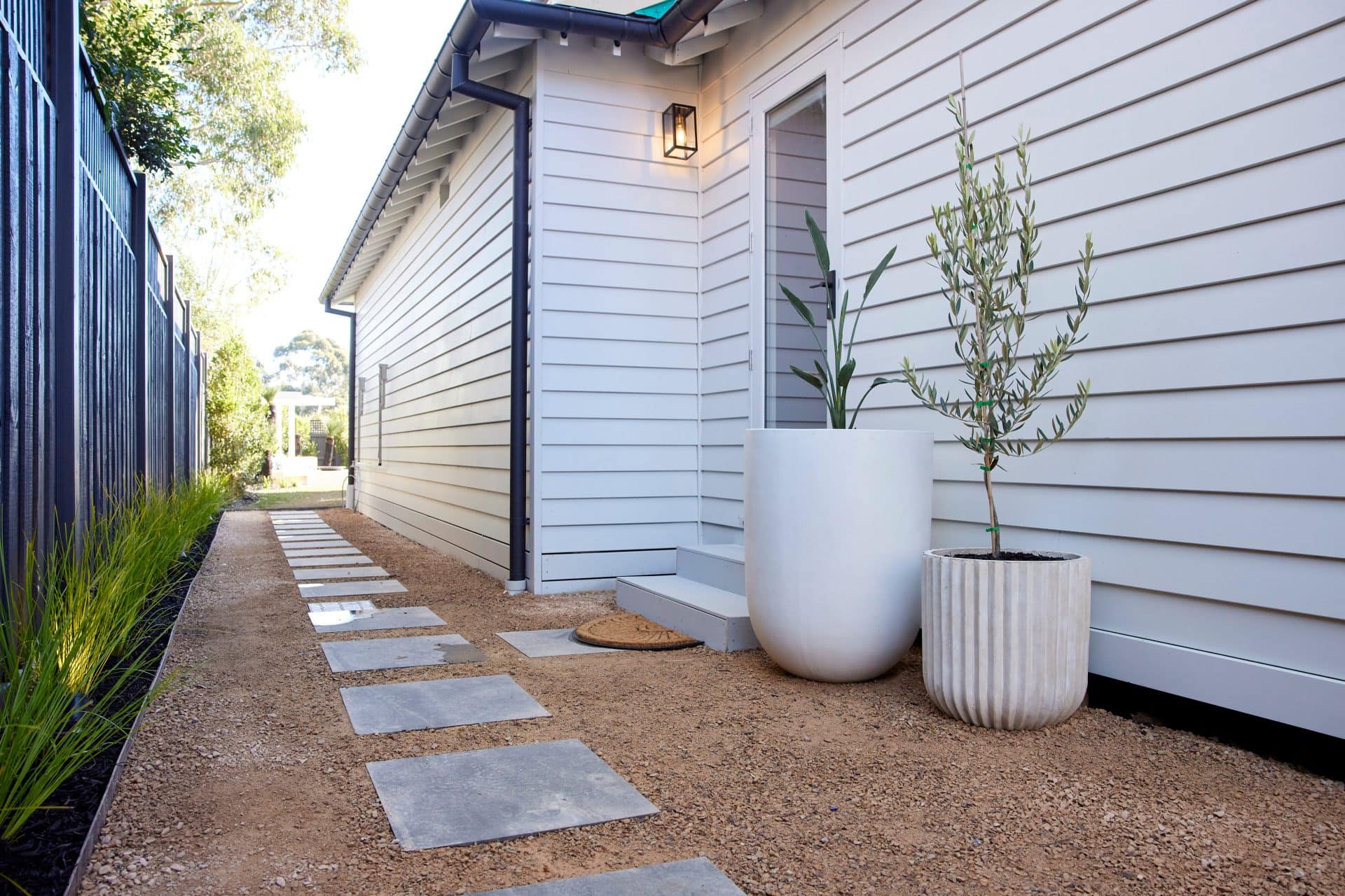 the block 2021 kirsty and jesse front yard side foot path