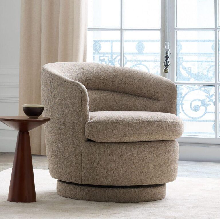 Belt Swivel Armchair