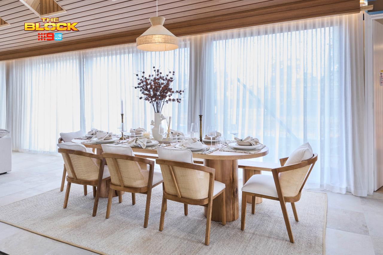 the block 2025 britt and taz dining room table and chairs