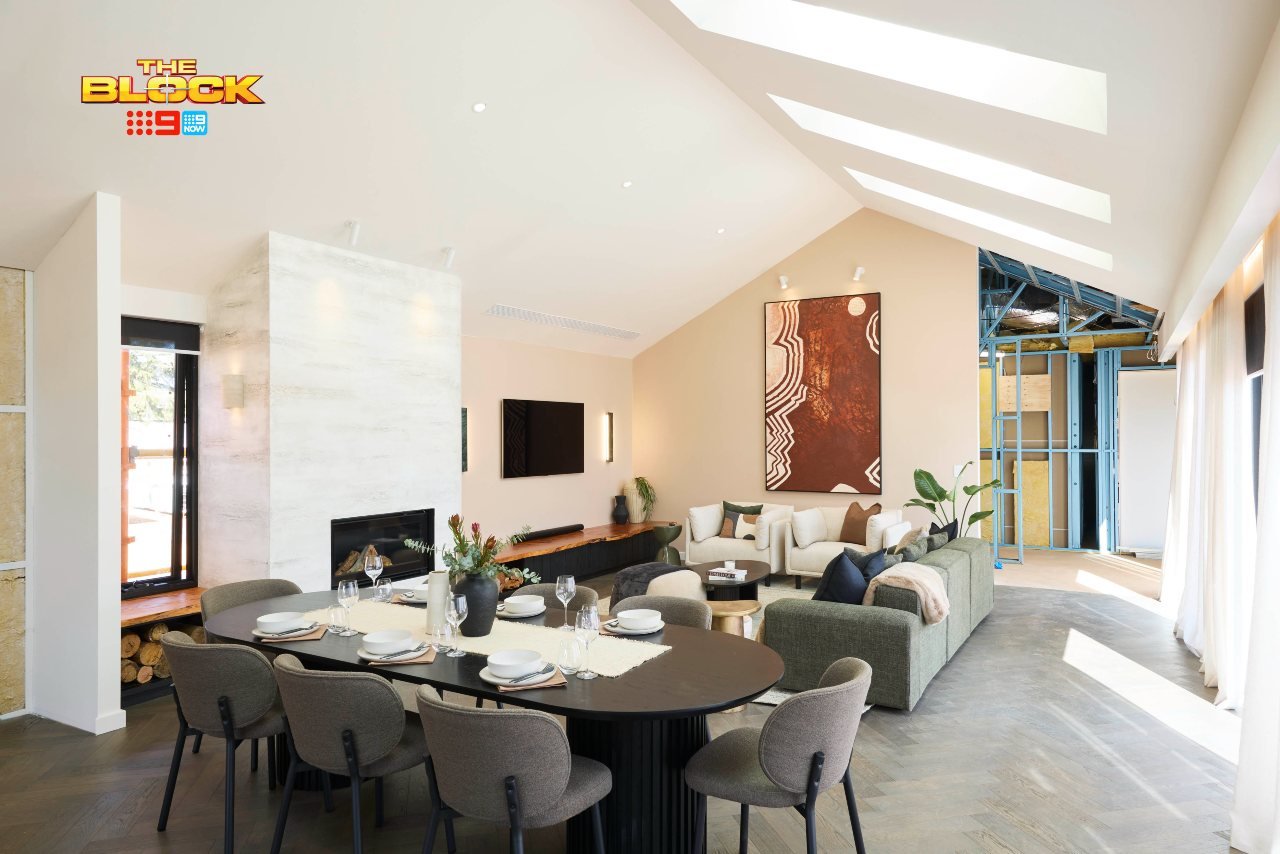 the block 2025 emma and ben living and dining room