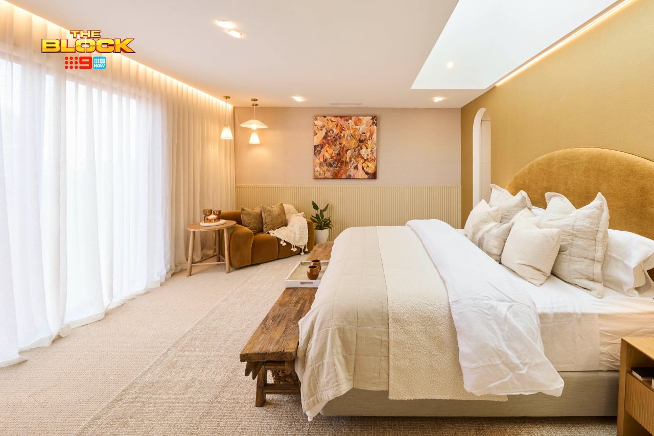 the block 2025 main bedrooms reveal britt and taz