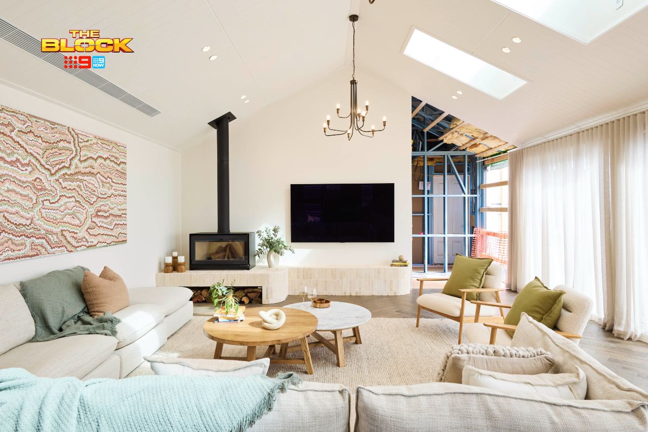 the block 2025 robby and mat living room reveal