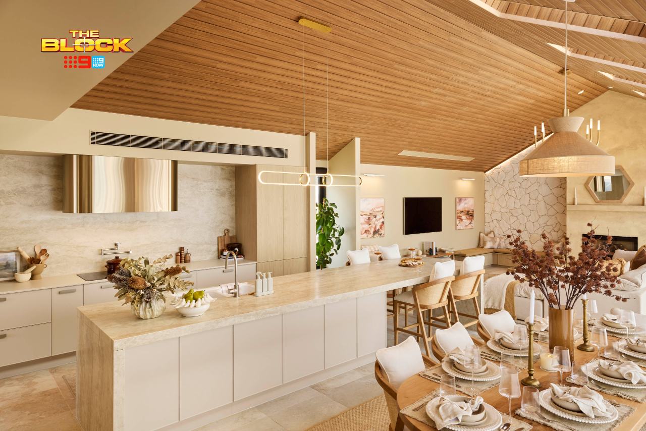 the block 2025 britt and taz kitchen reveal