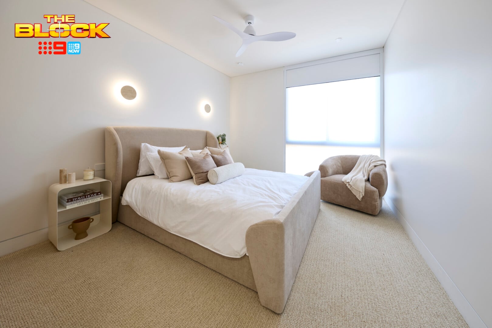 The Block 2026 Guest Bedrooms Reveal: Bland Beginnings for Week One 10 the block 2025 rick and tayla guest bedroom