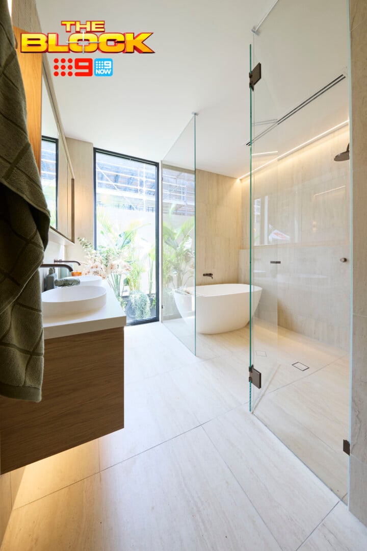 The Block 2026 Family Bathrooms Reveal: The Good, The Bad and the Unfinished 5 the block 2026 adam and jolene family bathroom design