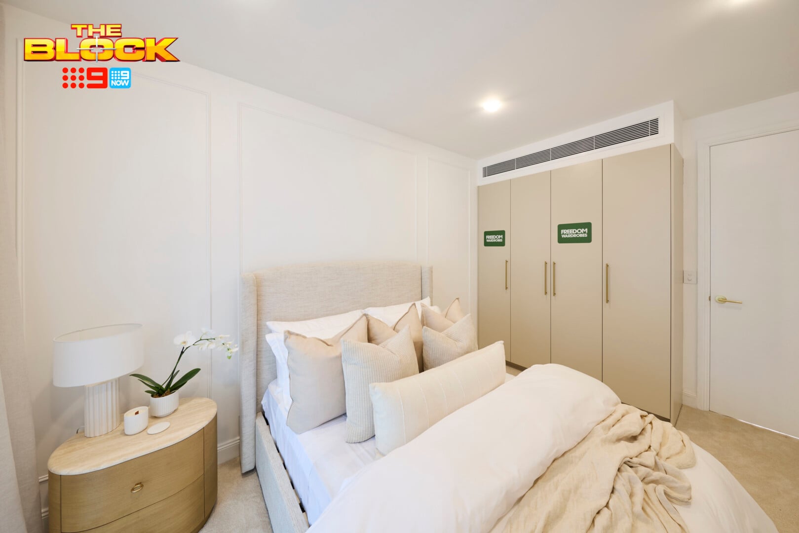 The Block 2026 Guest Bedrooms Reveal: Bland Beginnings for Week One 7 the block 2026 chantel and wyatt guest bedroom