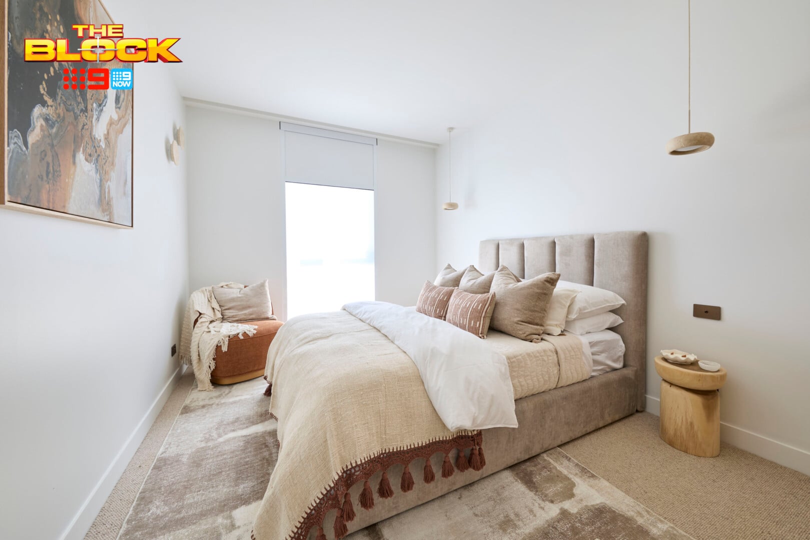 The Block 2026 Guest Bedrooms Reveal: Bland Beginnings for Week One 4 the block 2026 guest bedroom reveal adam and jolene