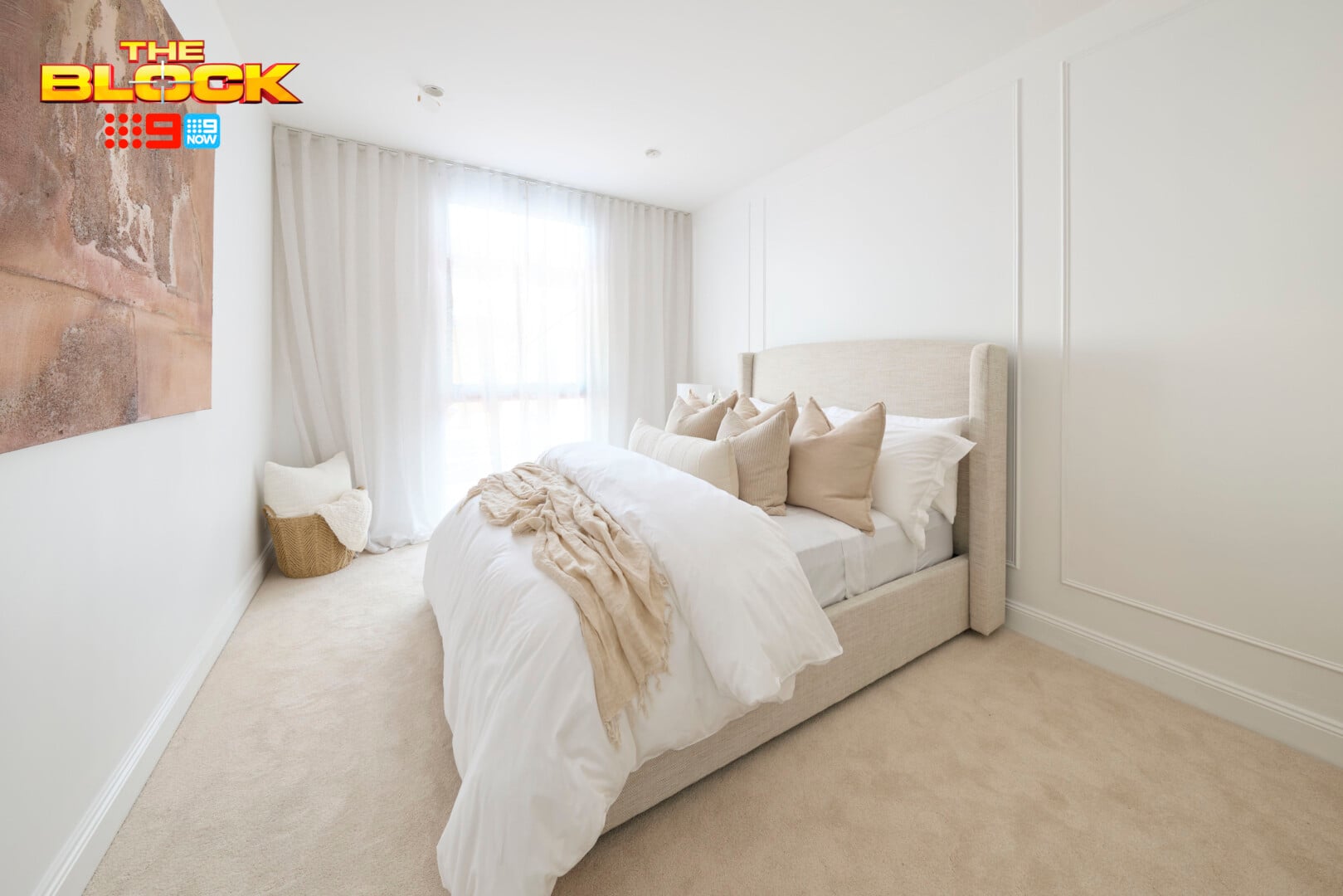The Block 2026 Guest Bedrooms Reveal: Bland Beginnings for Week One 6 the block 2026 guest bedrooms chantel and wyatt