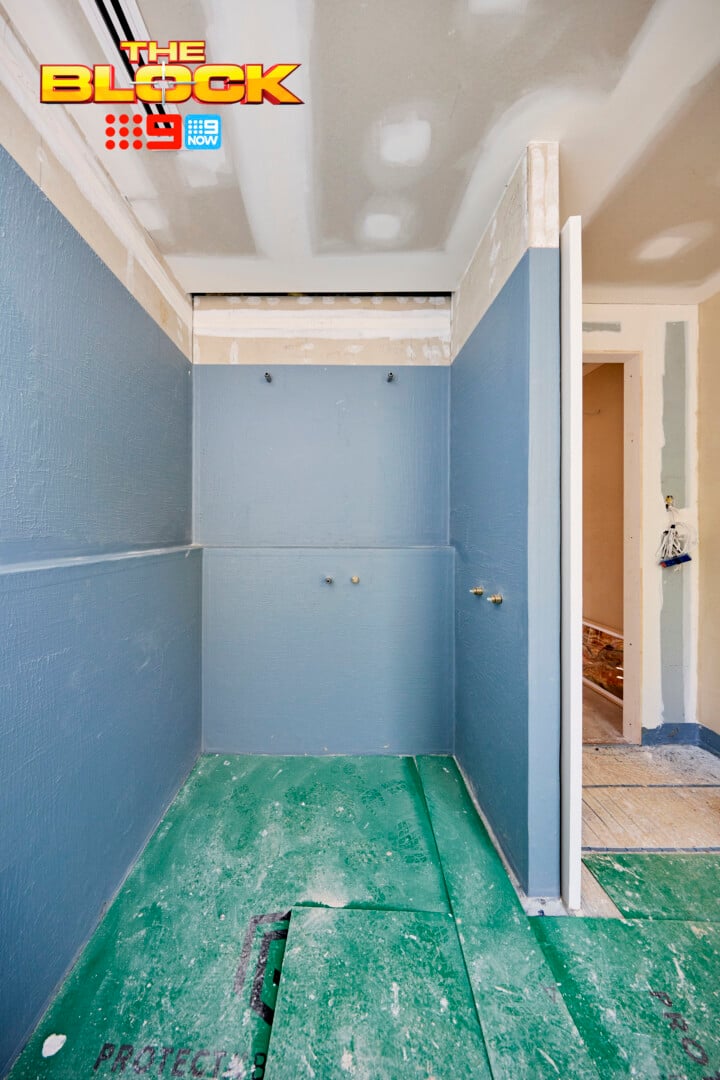 The Block 2026 Family Bathrooms Reveal: The Good, The Bad and the Unfinished 14 the block 2026 lisa and rosco unfinished family bathroom