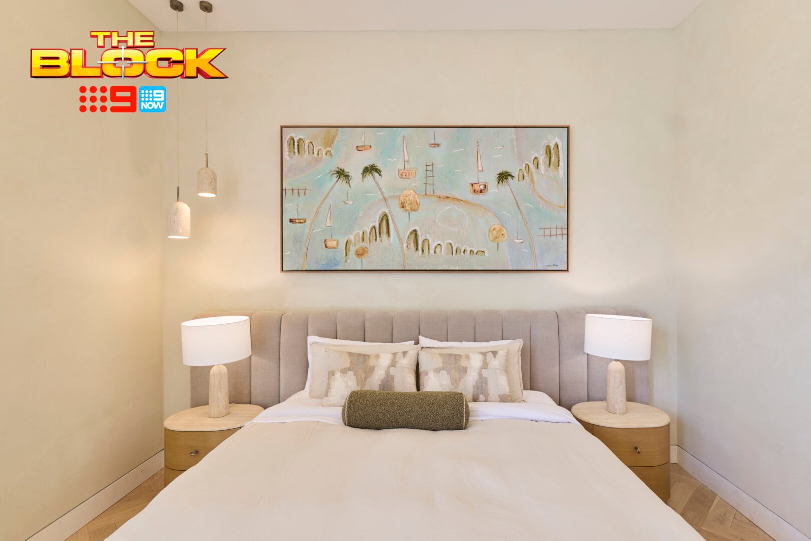 The Block 2026 Main Bedrooms Reveal: Quiet Luxury Continues, with Mixed Results 14 the block 2026 master bedrooms reveal rick and tayla