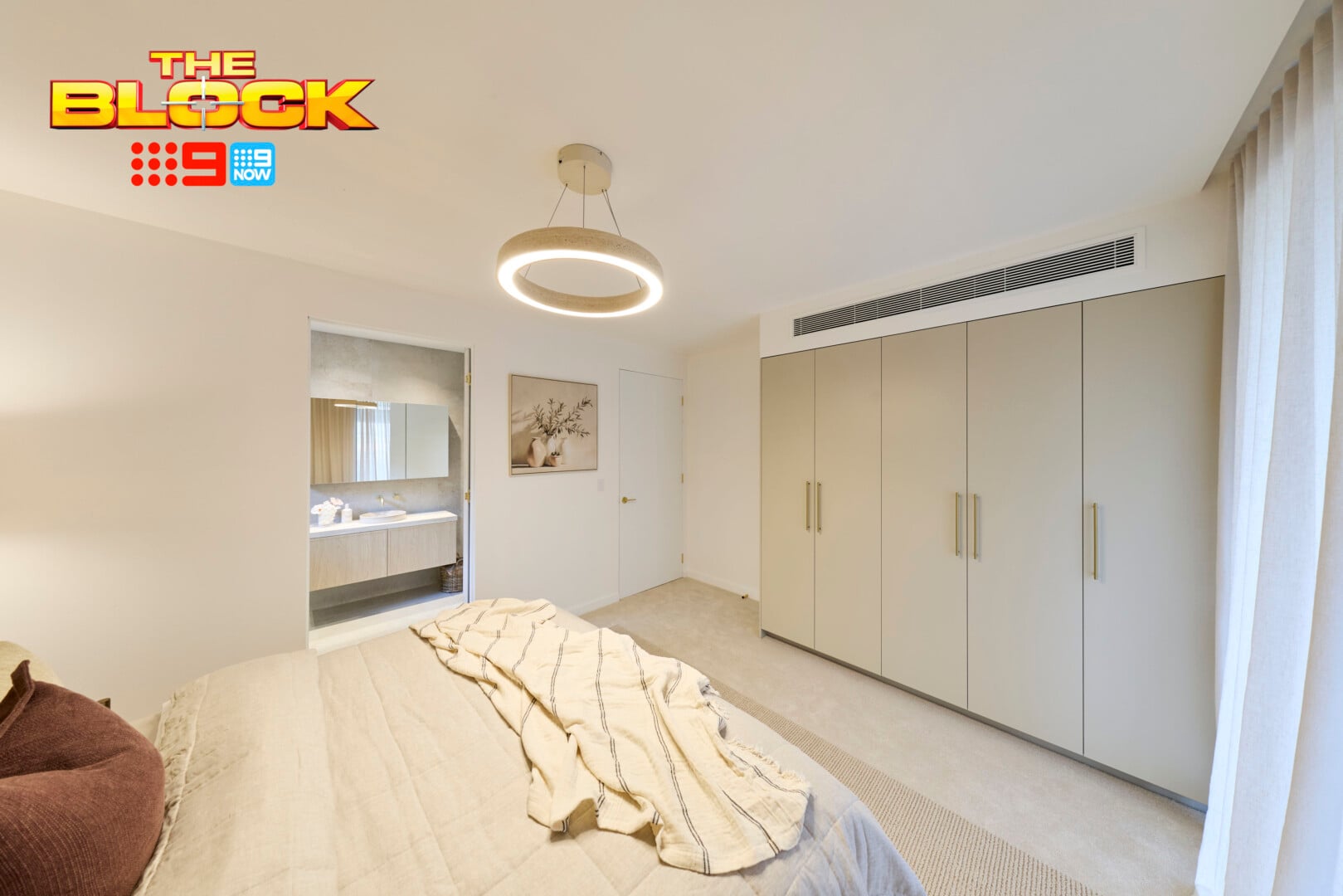 The Block 2026 Guest Suites Reveal: Wall Light Woes, Bathroom Fails, and That Green Bedroom 11 the block 2026 chantel and wyatt guest suite wardrobe