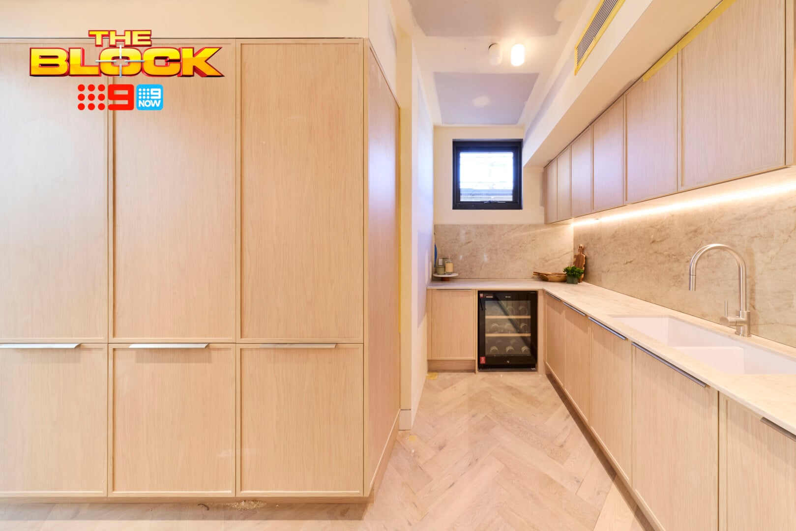 The Block 2026 Kitchens Reveal: Design Wins, Sins and All Those Wine Fridges 16 the block 2026 kitchen reveal rick and tayla cabinetry