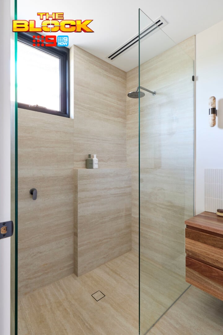 The Block 2026 Guest Suites Reveal: Wall Light Woes, Bathroom Fails, and That Green Bedroom 17 the block 2026 lisa and rosco guest suite ensuite shower