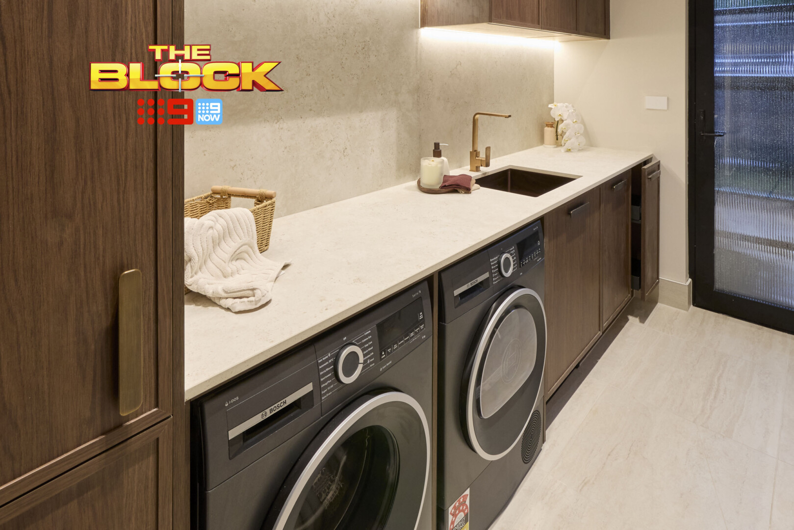 The Block 2026 Rumpus and Laundry Reveals: Sofa Shortages and Appliance Mishaps 9 the block 2026 lisa and rosco laundry