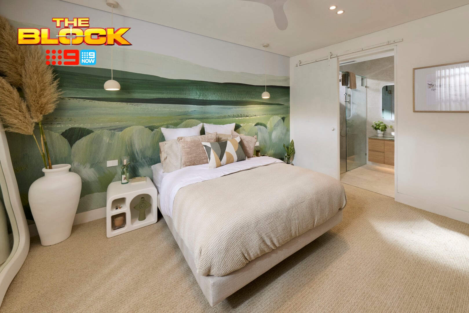The Block 2026 Guest Suites Reveal: Wall Light Woes, Bathroom Fails, and That Green Bedroom 20 the block 2026 rick and tayla guest suite reveal
