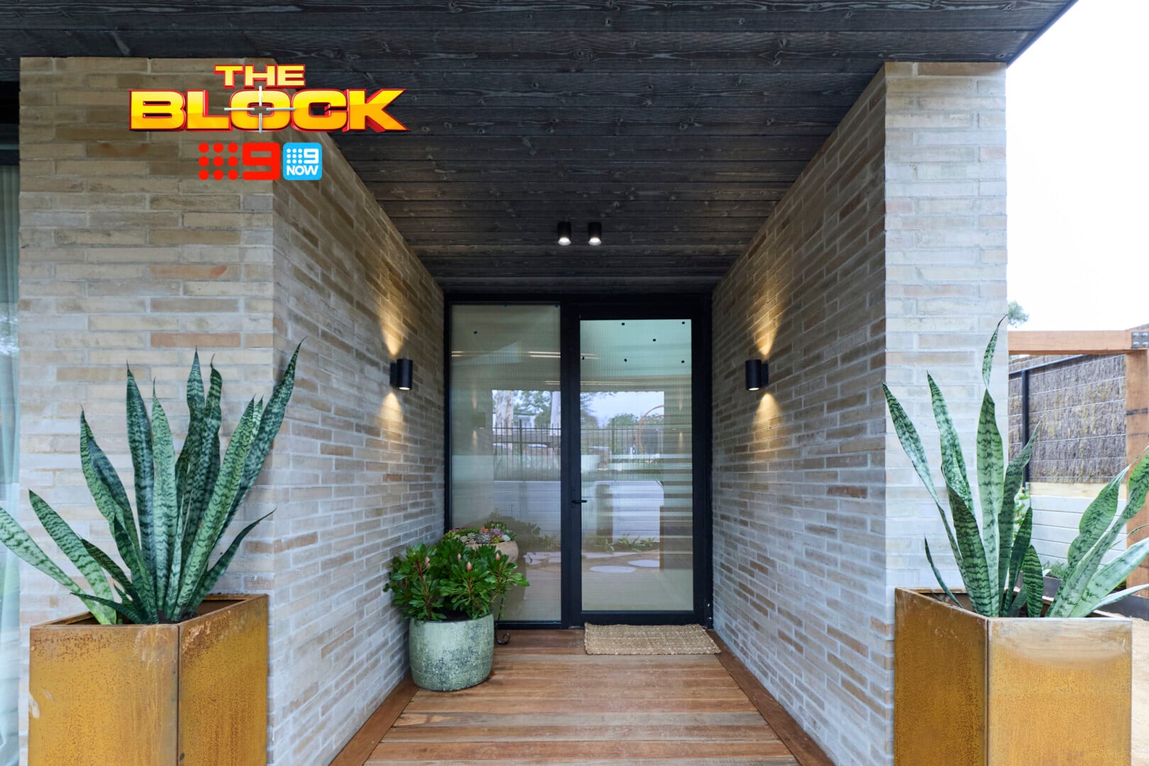 The Block 2026 Front Yard Reveals: The Last Recap of the Season! 7 the block 2026 adam and jolene front door