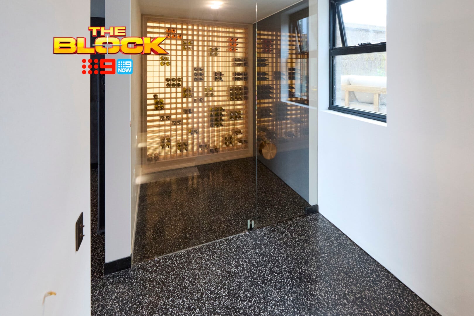 The Block 2026 Backyards and Garages Reveal: The Big Privacy Blunder 4 the block 2026 adam and jolene garage wine storage