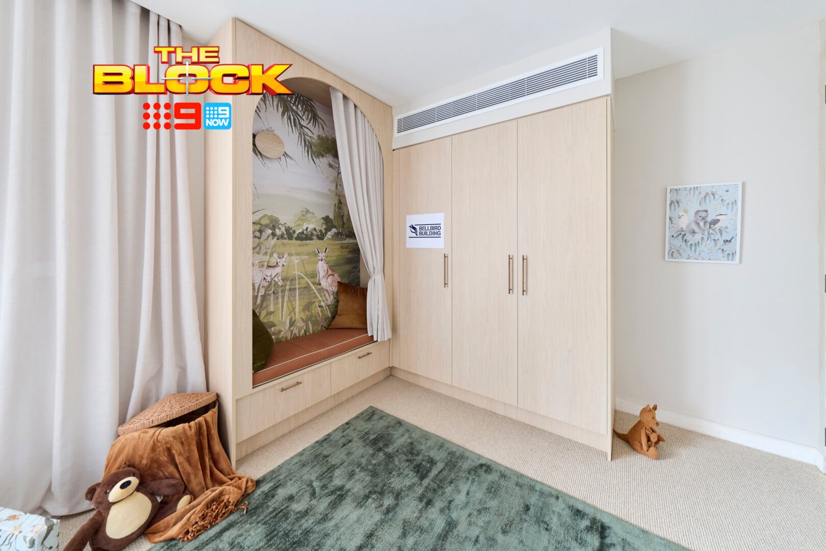 The Block 2026 Redo Room and Kids Room Reveals: Did Much Really Change? 9 the block 2026 lisa and rosco kids bedroom play area