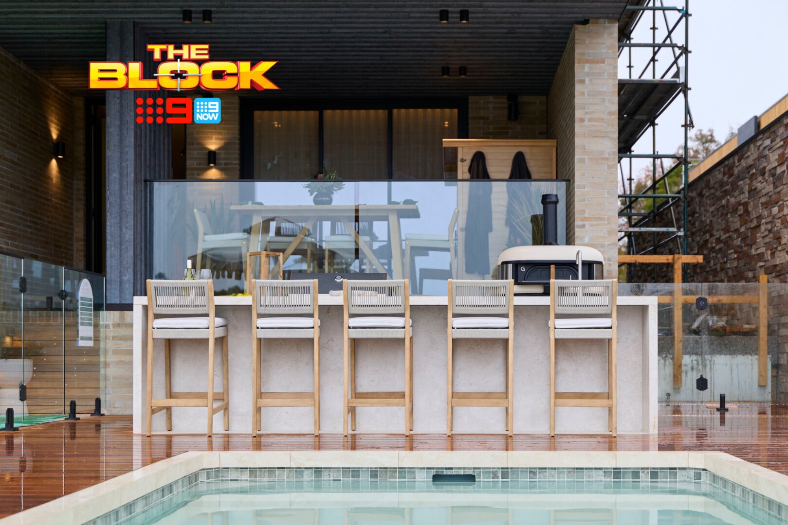 The Block 2026 Outdoor Terrace and Pool Reveals: Epic Meets Underwhelming 3 the block 2026 outdoor terrace reveals adam and jolene